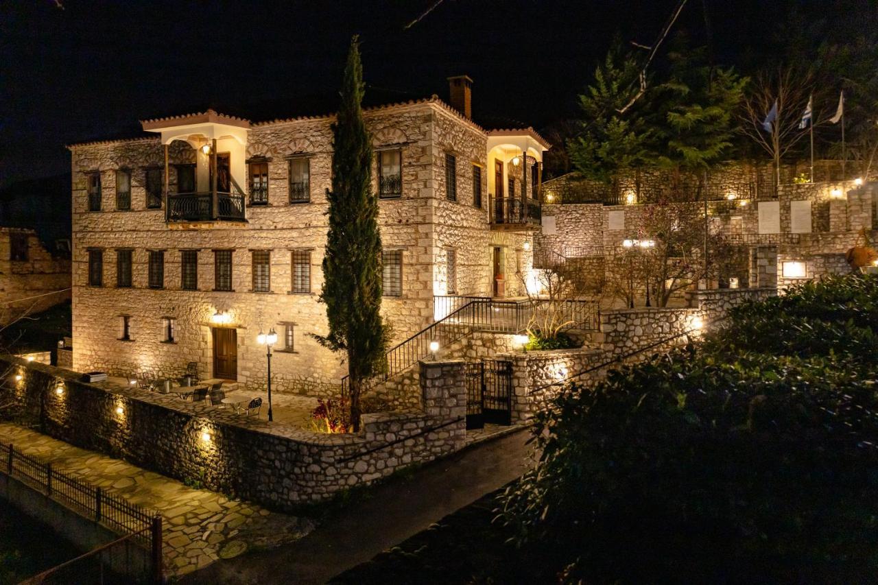 Ξενώνας Αρχοντικό Ελληνοπύργου Ellinopyrgos Buitenkant foto