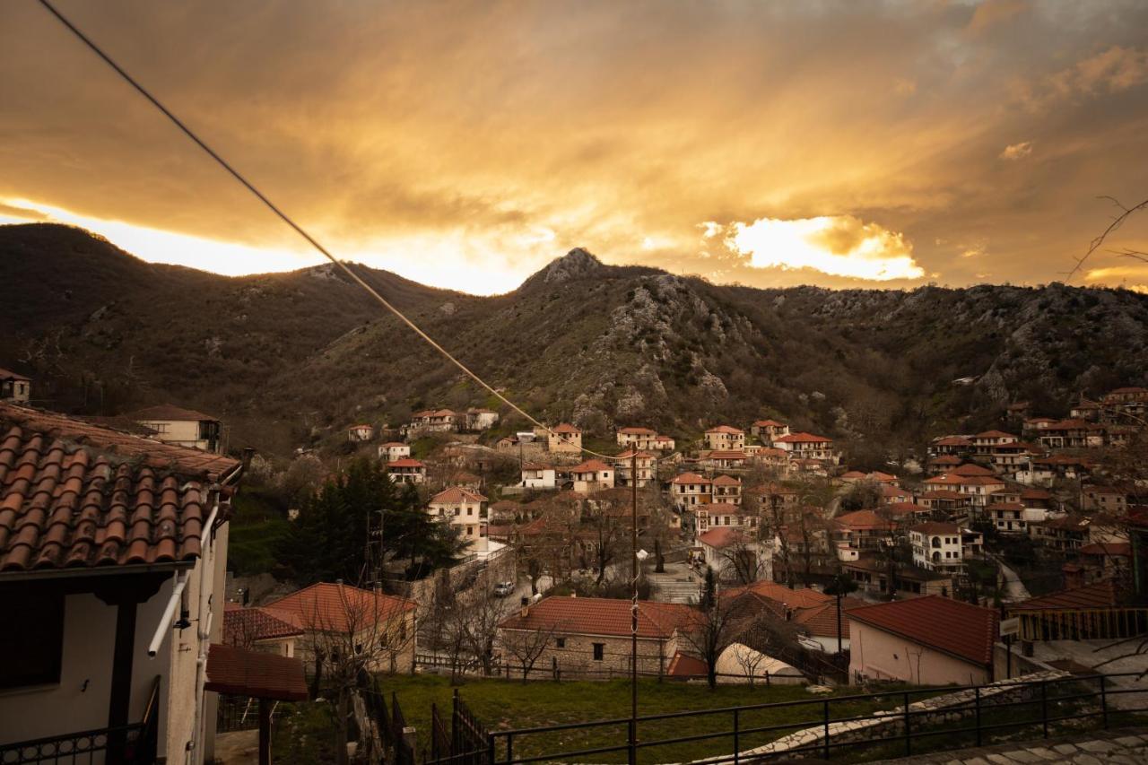 Ξενώνας Αρχοντικό Ελληνοπύργου Ellinopyrgos Buitenkant foto