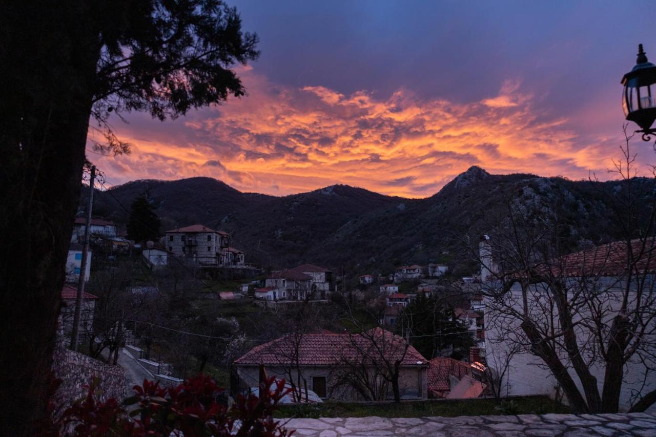 Ξενώνας Αρχοντικό Ελληνοπύργου Ellinopyrgos Buitenkant foto