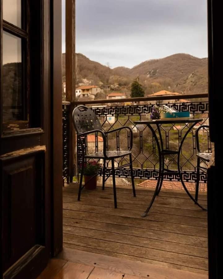 Ξενώνας Αρχοντικό Ελληνοπύργου Ellinopyrgos Buitenkant foto